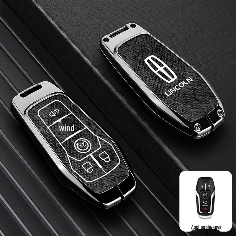 Lincoln Adventure Key Case: Fits Navigator, Aviator, MKZ, Continental, MKC, MKX Models