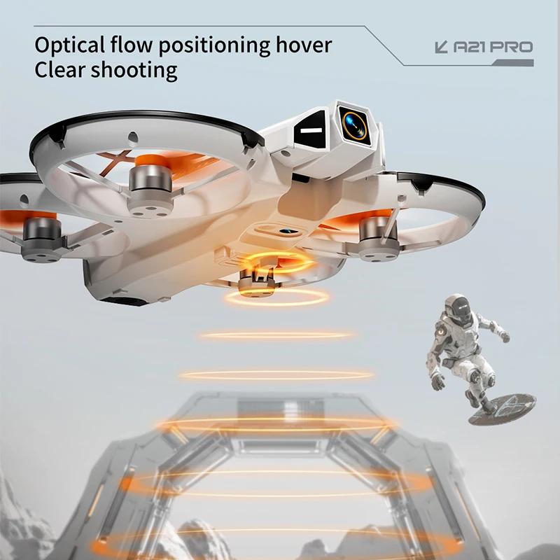 Original A21 Pro Drone Professional FPV 8K HD Dual Camera WiFi 5G Infrared Obstacle Avoidance Brushless Motor Quadcopter Toy with 5.6In Large Screen
