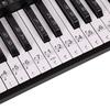 Piano Sticker Piano Keyboard Sticker Key Electronic Keyboard 88 Key Piano Stave Note Sticker