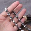 New 316L Stainless Steel Men's Punk Halloween Skull Chain Necklace Men's Fashion Necklace Charm Jewelry