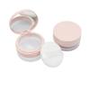Packing Container Travel Makeup Jar Loose Powder Pot Empty Powder Case Plastic Cosmetic Container