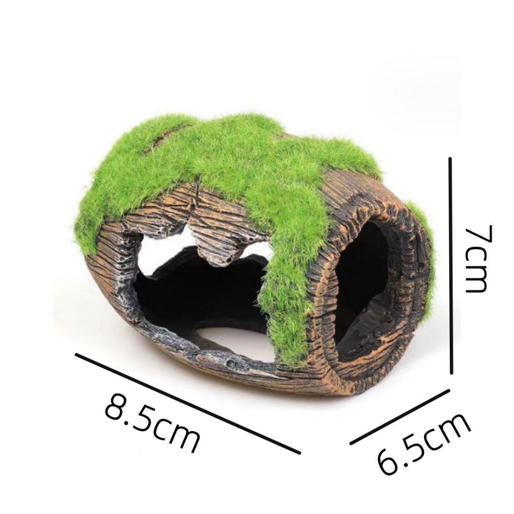 Landscaping Broken Barrel Moss Fish Hiding Cave Garden Pond Ornaments Fish Tank Accessories Tank