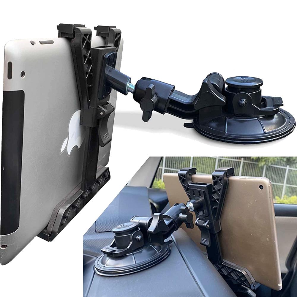 Автомобильный держатель для планшета Xnyocn, подставка для iPad Air 1 2 Mini 2 3 4 Pro 9,7 10,5, универсальное крепление на лобовое стекло автомобиля для планшета Samsung Tab 7–11 дюймов