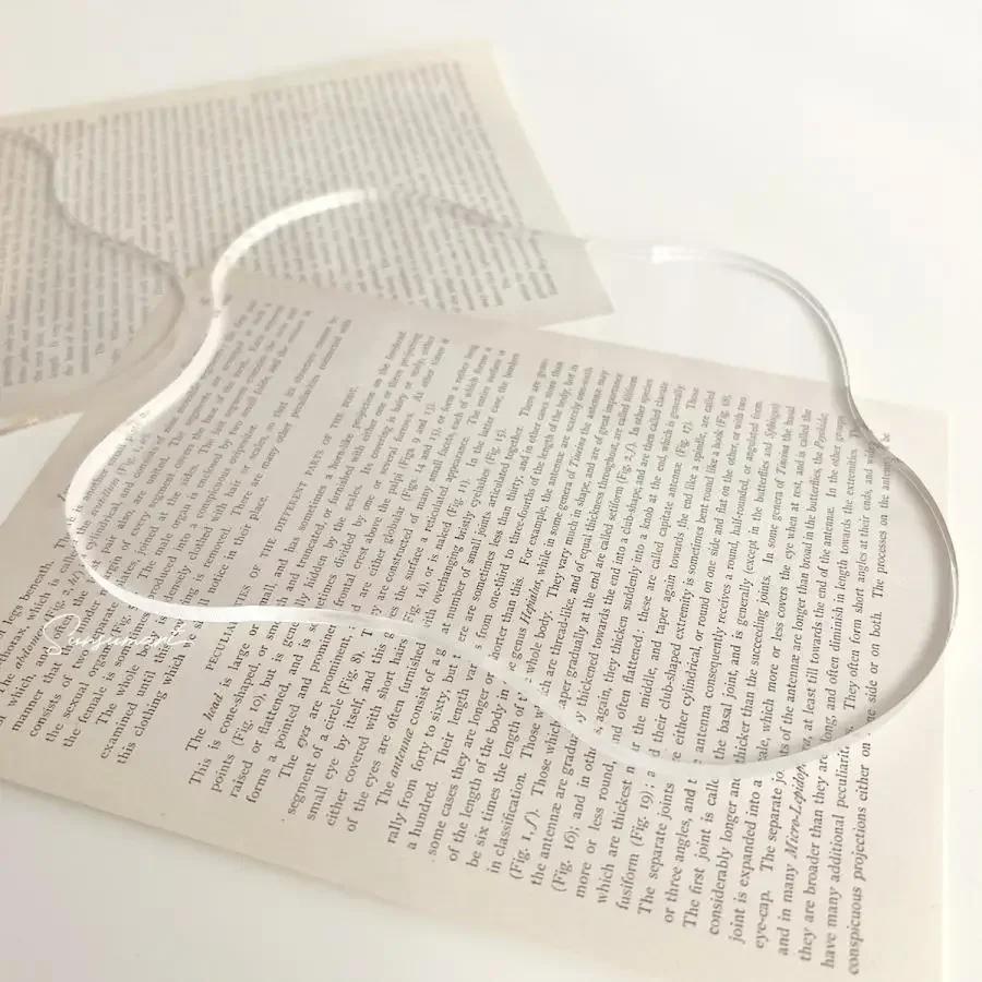 Необычная прозрачная акриловая подставка Ins Wind креативный теплоизоляционный коврик водонепроницаемые подставки под чайные подставки для обеденного стола