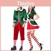 Stylish And Durable Adult Santa's Helper Elf Costume For Holiday Fancy Dress
