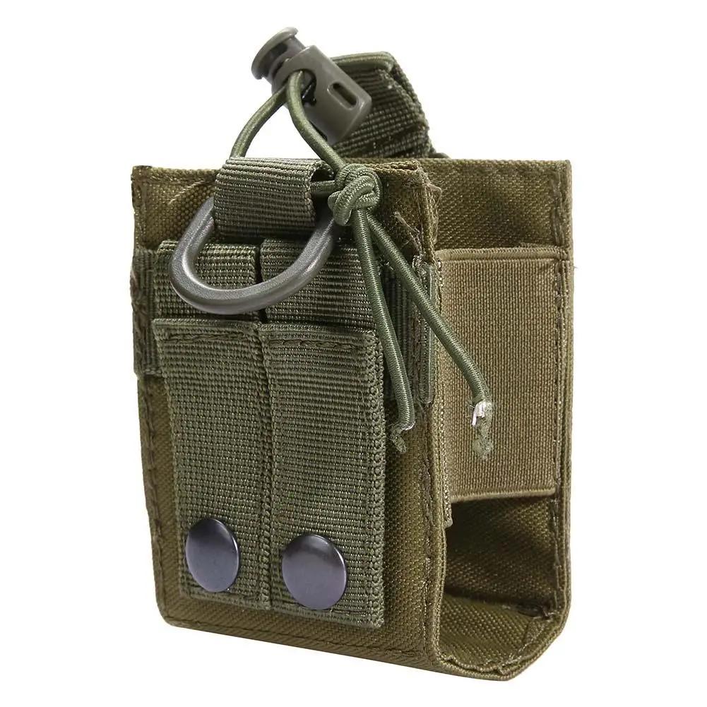 20D Walkie Talkie Bag Case Holder for Kenwood BaoFeng UV-5R BF-888S 1000D Tactical Molle Radio Walkie Talkie Pouch Waist Bag