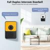 Беспроводной голосовой домофон D30, регулировка громкости, двусторонняя связь, дверной звонок