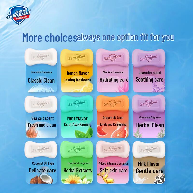 Safeguard Mint Antibacterial Bar Soap