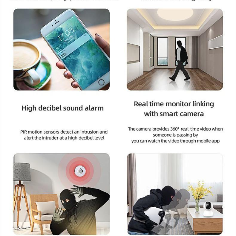 Wifi Smart PIR Infrared Motion Sensor Automation Human Body Infrared Detector Wireless Security Smart Life Home Alexa