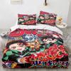 Demon Slayer 3d Bedding Set Anime Duvet Cover Pillowcases Single Twin Full Queen King Size Boys Girls Boys Gift Home Decor