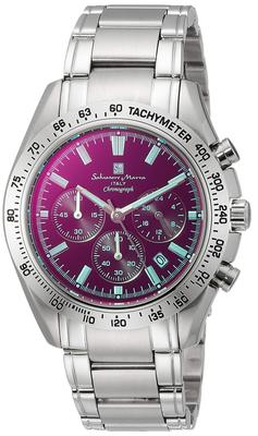Salvatore Mara SM18106-SSBKSV Мужской хронограф