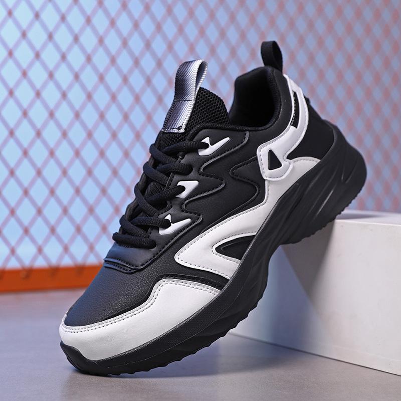 Женская обувь осенняя спортивная обувь женская кожаная водонепроницаемая весенне-осенняя беговая обувь легкая с мягкой подошвой для студентов и пап