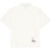 New Balance NB Grey SS25 Polo Shirt Men's White NFF29831-IV
