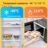 100 шт., пластиковые крышки для пищевых продуктов, удобная эластичная пластиковая пленка для мисок, чашек, тарелок, кухонного холодильника