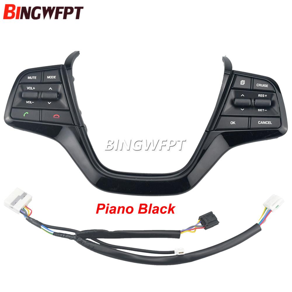 Cruise Control Steering Wheel Bluetooth Buttons for Hyundai Accent 1.6L 2019 2020 2021 2022