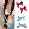 2Pcs Bow Hair Clips Ribbon Hair Bow Hair Bows for Womens Mini Bow Hair Clip Vintage Hair Bows Hair Barrette