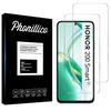 Защита Экрана - Phonillico® - Honor 200 Smart 5G - Закаленное Стекло - Упаковка из 2 штук - Устойчив к Царапинам