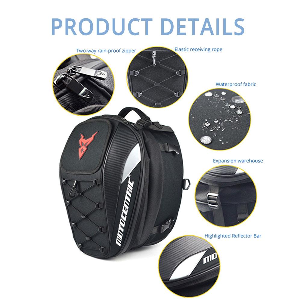 Motorcycle Bag Waterproof Mochila Moto Motorcycle Tank Bag Motorcycle Backpack Multi-functional Tail Bag 4