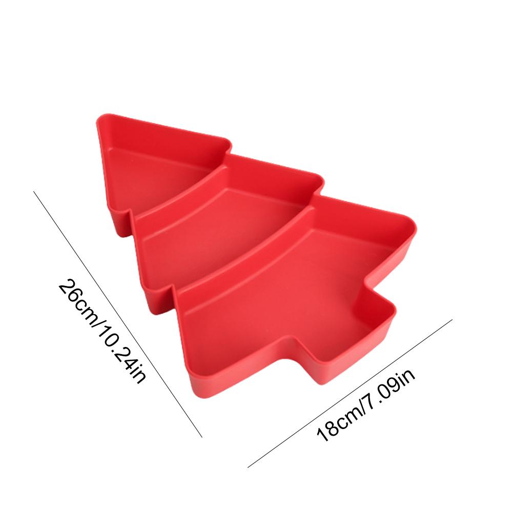 Рождественская елка Фруктовая тарелка Конфеты Рождественское украшение (Светло-синий)