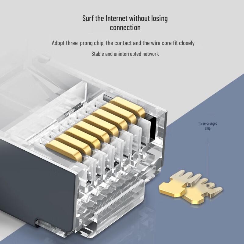 UGREEN Cat6a RJ45 Shielded Network Connector