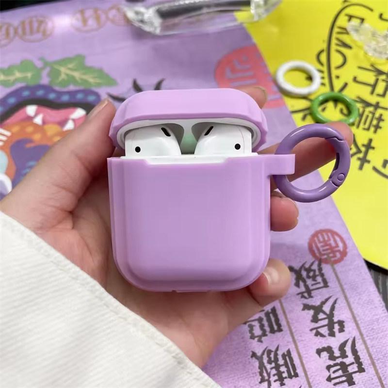 Простой мягкий жидкий силиконовый чехол для AirPods 4 3, беспроводных Bluetooth-наушников, защитная крышка для Apple airpods Pro3 2 1 Funda