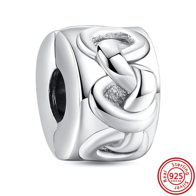 Новые туфли из серебра 925 пробы с сердечком на высоком каблуке с изображением животных, бусины, подходят для браслета-подвески, женские модные ювелирные изделия, изготовление