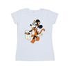 Mickey Mouse Womens/Ladies Cat Trick Or Treat Minnie Mouse Cotton T-Shirt
