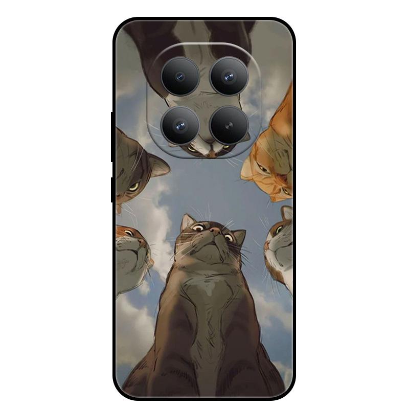 For Xiaomi Redmi Note 15 Pro Plus + Soft Silicone Shell Protective Cover Cool Car Animal Phone Case For Redmi Note15 Pro 4G 5G
