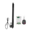 Electric Actuator 400mm Stroke 1000N IP65 Waterproof Low Noise Aluminum Alloy Black Linear Actuator
