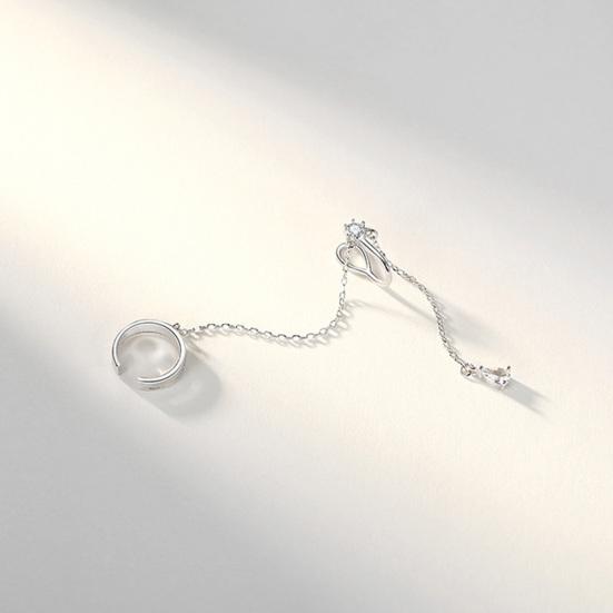 Стильные женские серьги Блестящие женские аксессуары Украшение для ушей