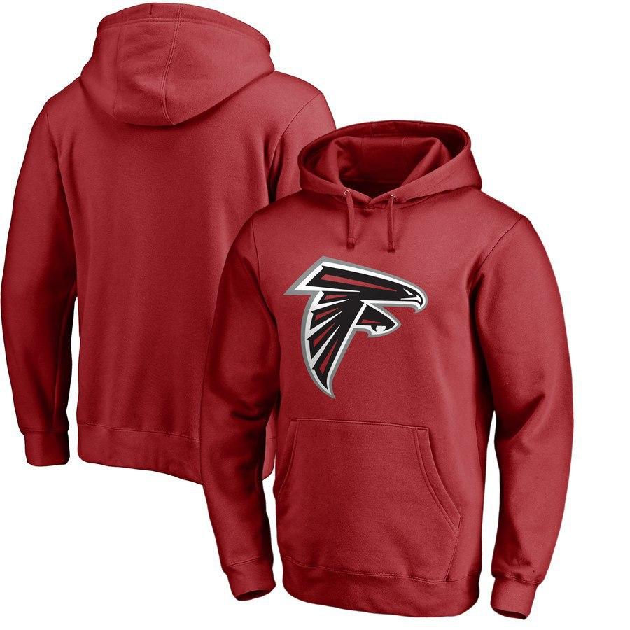 Men's Clothing European and American Size Men's Sports Hooded Sweater NFL Falcons American Football Clothing