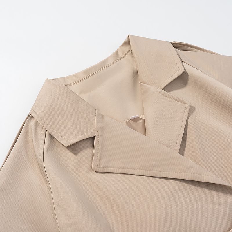 Araltay New Arrival Fashion Style Women's Clothing Fashion All-Match Loose Short Cut Pure Color British Style Trench Coat Outwear