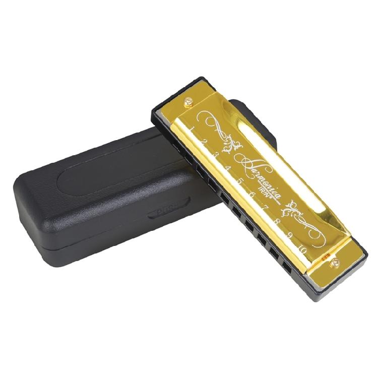 Blues Harps Губная гармошка 10 отверстий 20 тонов Гармоника для начинающих, профессионалов