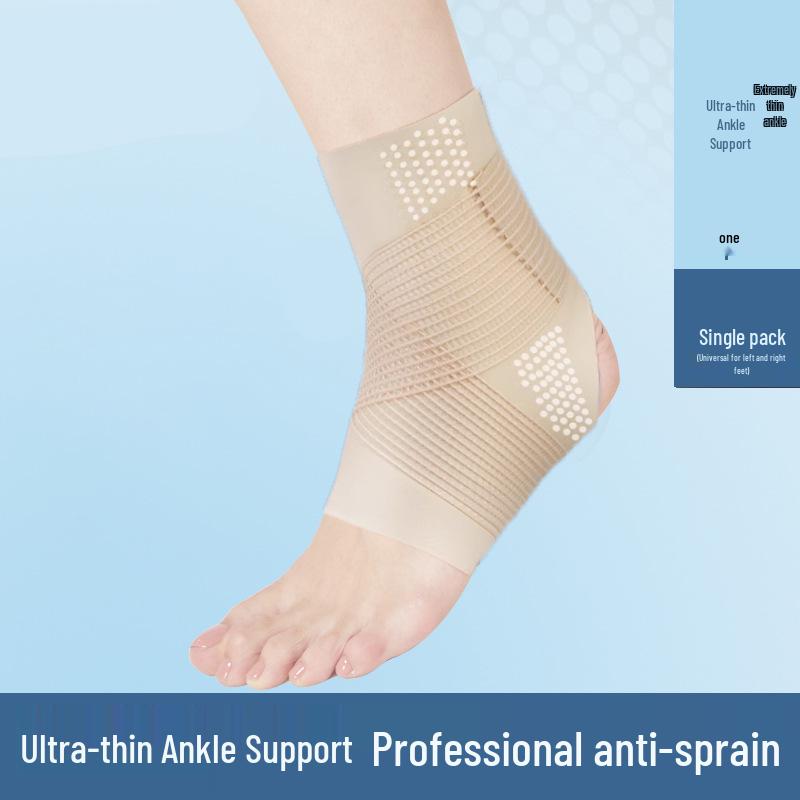 Ультратонкий ремешок для защиты голеностопа: Предотвращает растяжения и поддерживает восстановление