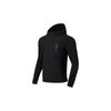 Pure Color Zip-Up Casual Hooded Jacket Men Jackets Black AFDSC91-2