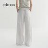Edition 2025 Summer Cotton Linen Cargo Casual Pants EBE2PAT030