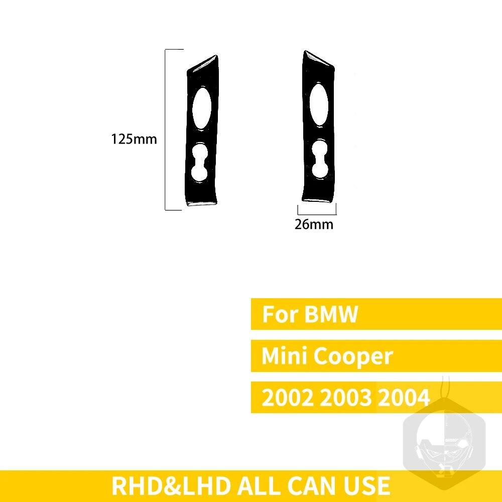 Для Mini Cooper Hatch One R50 R53 2002 2003 2004 кнопка переключения на рулевом колесе панель крышка наклейка несколько пластиковых
