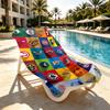 NBA basketball Print Beach Towel Design, Soft, Lightweight. for Home Bathroom, Spa, Pool, Yoga, Surfing, Camping, Gift for Family, Friend