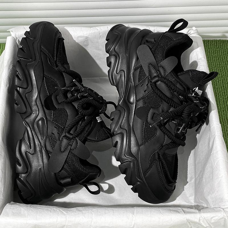 Папины кроссовки мужские лето 2025 новые на толстой подошве белые спортивные летние дышащие молодежные повседневные маленькие белые мужские кроссовки