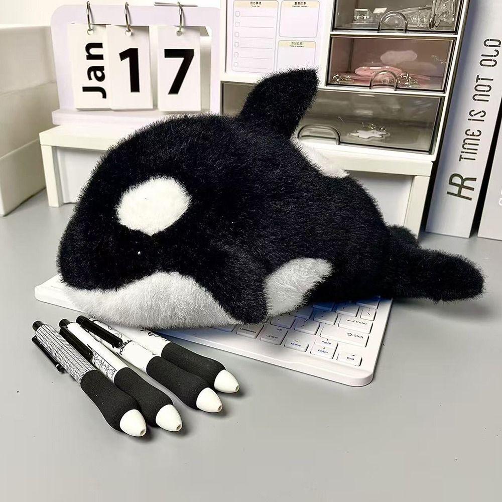 New Pen Bag Killer Whale Large Capacity Pencil Case Pen Box School Office