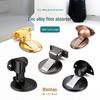 Punch-Free Magnetic Floor Door Stop - Bedroom & Bathroom Anti-Collision Block