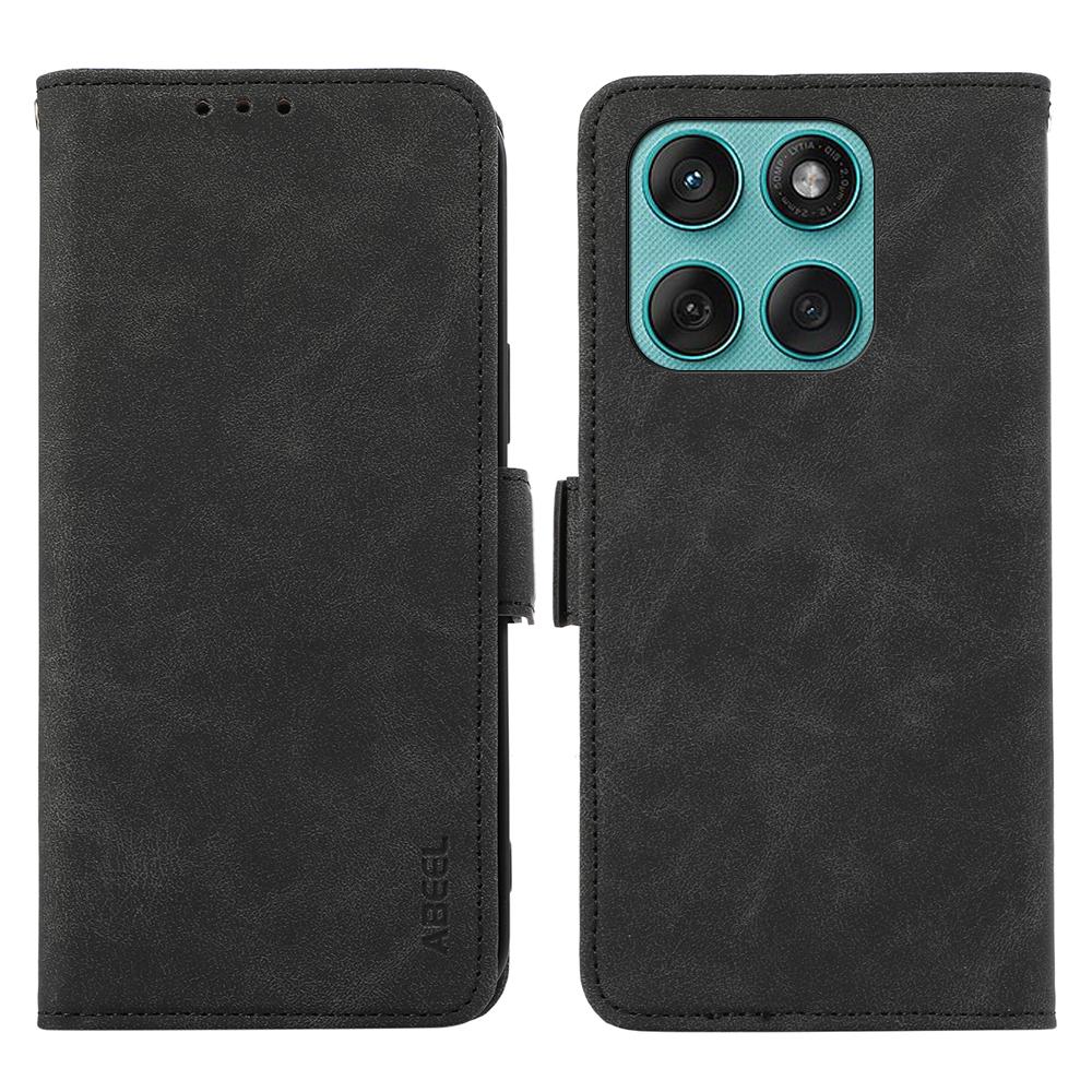 ABEEL Чехол для Motorola Edge 60 5G/60 Fusion 5G из ПУ кожи, фолио-подставка для просмотра, с блокировкой RFID, чехол для телефона