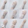 1Pairs Breathable Wedding Bridal Gloves Mesh Tulle Gloves New Bridal Gown Mittens  Party Dress