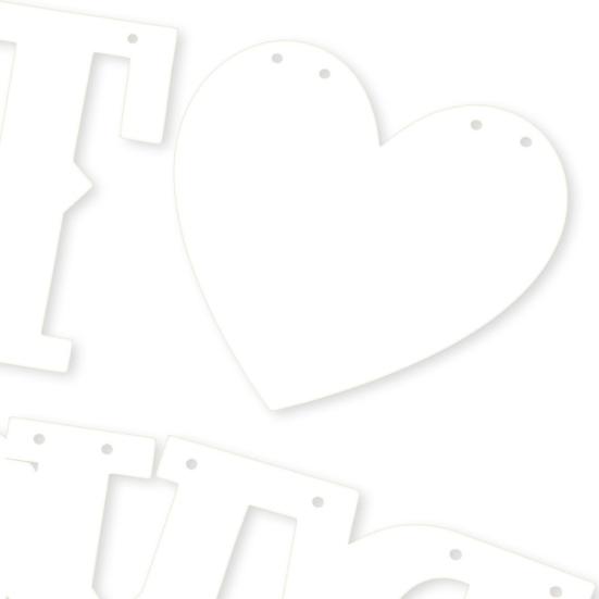 Только поженились Свадебные подвесные бумажные флажки Гирлянда Баннеры Вымпелы Украшение