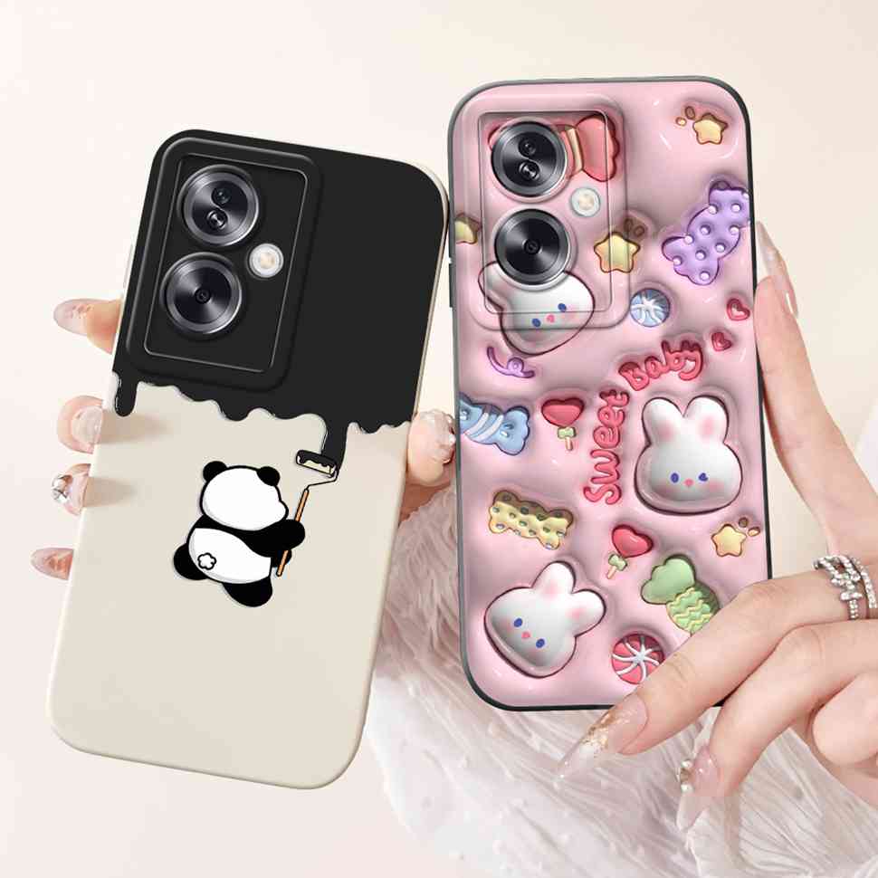 For Oppo A79 5G Case New Pattern Cover CPH2553 CPH2557 Soft Silicone Case For Oppo A 79 A79 Back Cover Bumper Housing