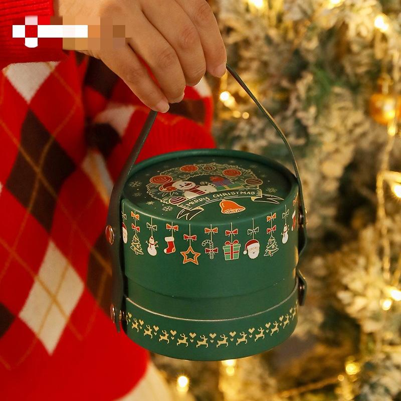 Christmas Apple Box Gift Box Christmas Eve Fruit Packaging Box Storage Gift Bag