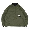 Куртка флисовая Yoshida Brothers Collaboration M OD RV FLEECE JKT YOSHIDA BROS [New Era] Оливковый/черный