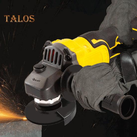 Беспроводная угловая шлифовальная машина с бесщеточным двигателем 9000 об/мин. Высокоскоростная бесшумная ручная угловая шлифовальная машина с питанием от аккумулятора