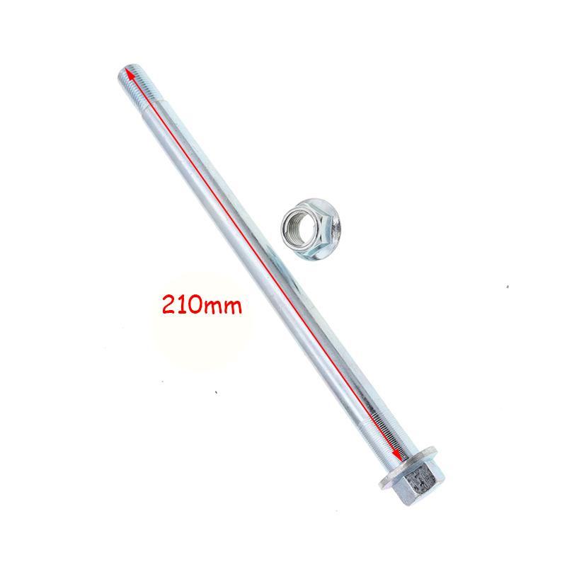 M15 205 210 215 220 225 230 235 240 245 250mm Front Back Rear Wheel Axle for 125cc 150cc 200CC 250CC PIT PRO Trail Dirt Bike