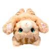 Плюшевая игрушка-кошка Sun Lemon Lap Cat P-1962 Маленькая Коричневая